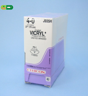 Chỉ Phẫu Thuật J935H: 4-0 VICRYL UNDYED 27