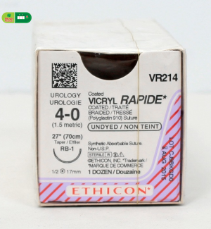 Chỉ Phẫu Thuật VICRYL RAPIDE 4-0 SUTURE 27