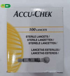 Kim Láy Máu 2 Cạnh dùng cho máy Accu-Chek Performa