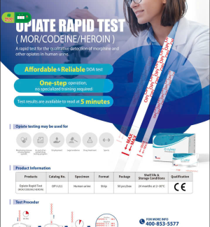 Que thử xét nghiệm định tính Morphine/Heroin/Codeine (Nước tiểu)